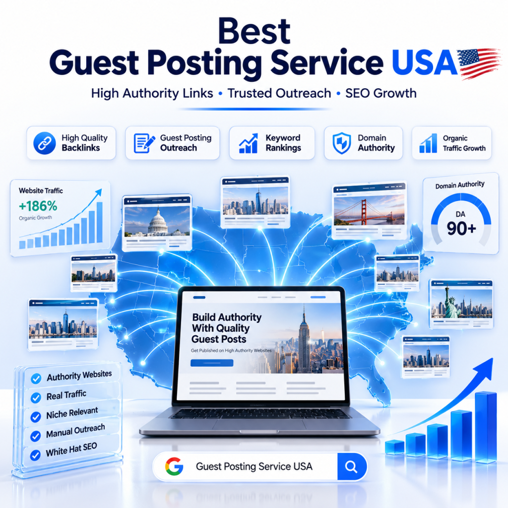 Professional Guest Posting Service USA for Niche-Relevant Backlinks
